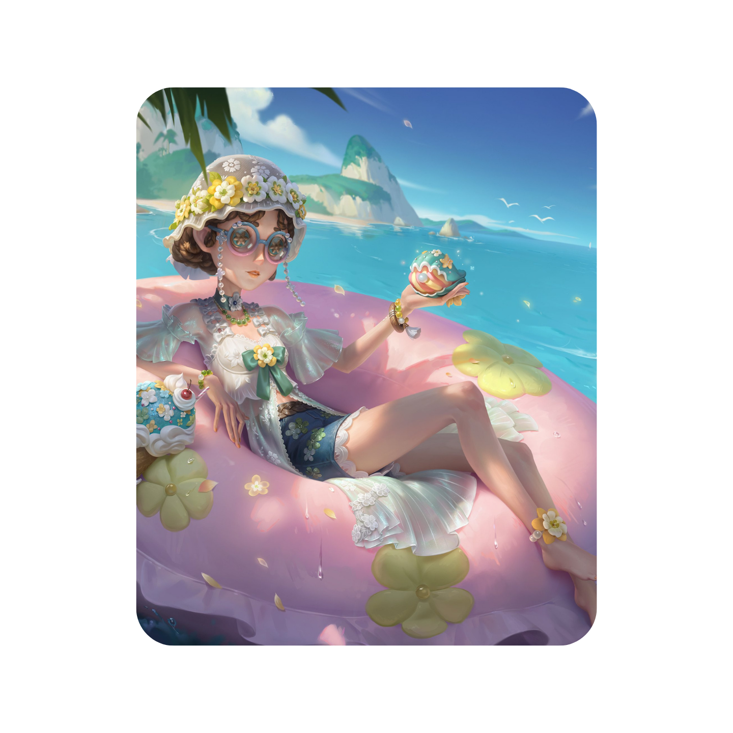 Summer หญิงตาบอด - แพ็กเกจสกิน S+ ประดับ A